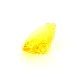 Saphir jaune de Ceylan de 2.25 cts - Vue en perspective