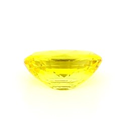 Saphir jaune de Ceylan de 2.25 cts - Vue de profil