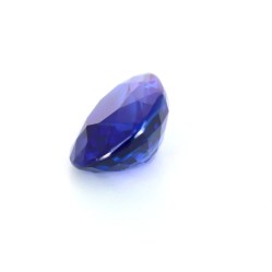 Saphir non-chauffé de Madagascar de 1.55 ct - Vue en perspective