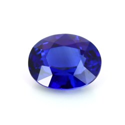 Saphir de Madagascar de 1.65 carat - Vue de face