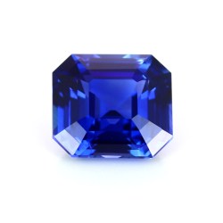 Saphir de Ceylan de 2.11 cts - Vue de face