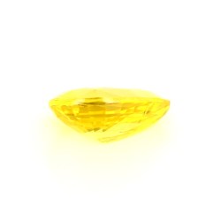 Saphir jaune de Ceylan de 1.35 ct - Vue de profil