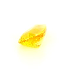 Saphir jaune de Ceylan de 1.48 ct - Vue en perspective