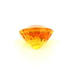 Saphir jaune de Ceylan de 1.56 ct - Vue de profil