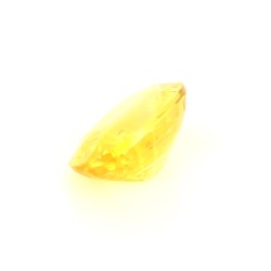 Saphir jaune de Ceylan de 1.60 ct - Vue en perspective