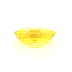 Saphir jaune de Ceylan de 1.60 ct - Vue de profil