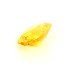 Saphir jaune de Ceylan de 1.80 ct - Vue en perspective
