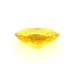 Saphir jaune de Ceylan de 1.80 ct - Vue de profil