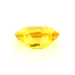 Saphir jaune de Ceylan de 2.01 cts - Vue de profil