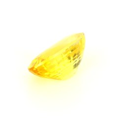 Saphir jaune de Ceylan de 2.02 cts - Vue en perspective