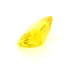 Saphir jaune de Ceylan de 2.20 cts - Vue en perspective