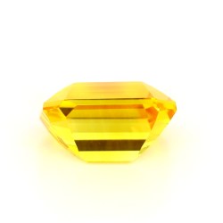 Saphir jaune de Ceylan de 2.23 carats - Vue de profil