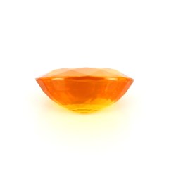 Saphir orange de Ceylan de 1.44 ct - Vue de profil