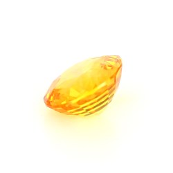 Saphir orange de Ceylan de 2.00 cts - Vue en perspective