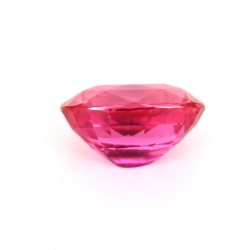 Saphir rose non-chauffé du Mozambique de 1.57 carat - Vue de profil