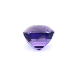 Saphir violet non-chauffé de Ceylan de 1.09 ct - Vue de profil
